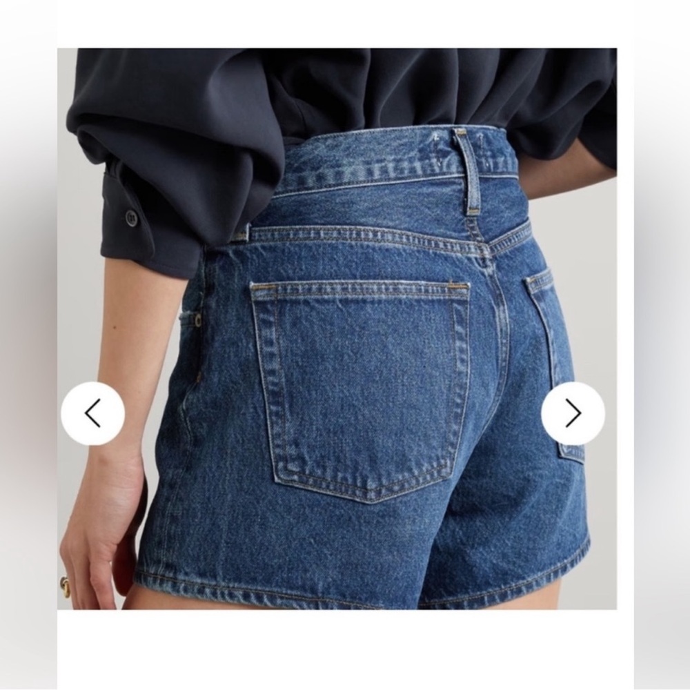 Agolde Parker Long Shorts - Picture 3 of 13